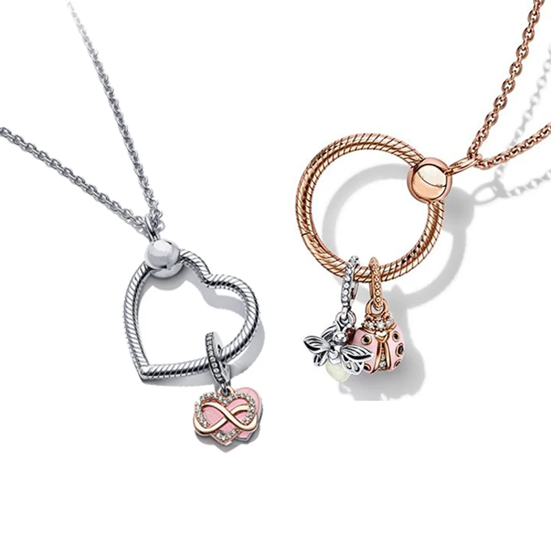 Original Pandora Necklace Diy Jewelry 