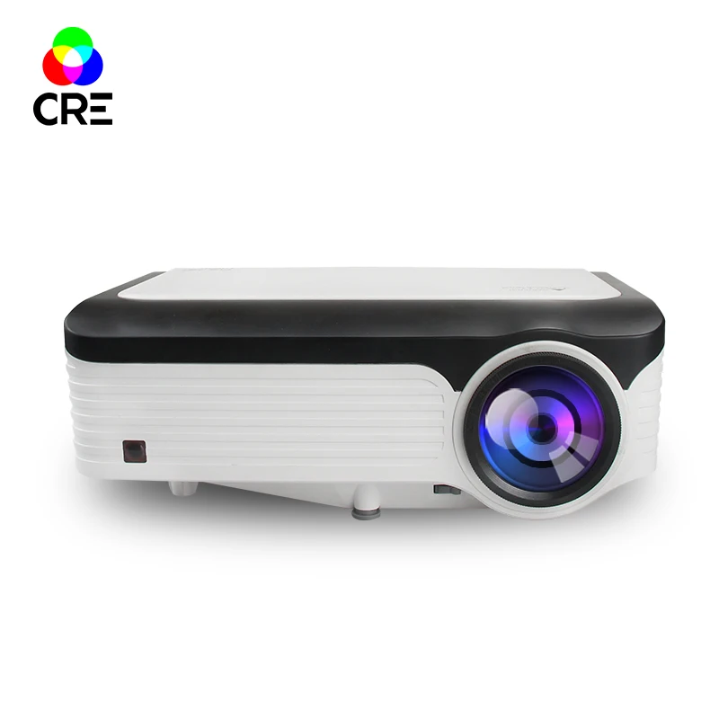Портативный видео-проектор FULL HD 1080p с поддержкой Android Lcd Led проектор домашний кинотеатр проектор