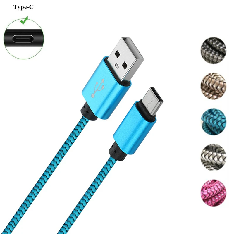 

18W 2M Durable Charging Cable USB C Charger Wire for Samsung Galaxy S20 S21 Ultra A52 A72 A21s A42 A32 5G A50 A70 A51 A71 A12