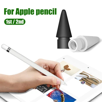 

1/2pcs Replacement 2rd generation 1rd generation For Apple Pencil iPad Stylus Pen Spare Nib Tip Universal Stylus Touchscreen Pen