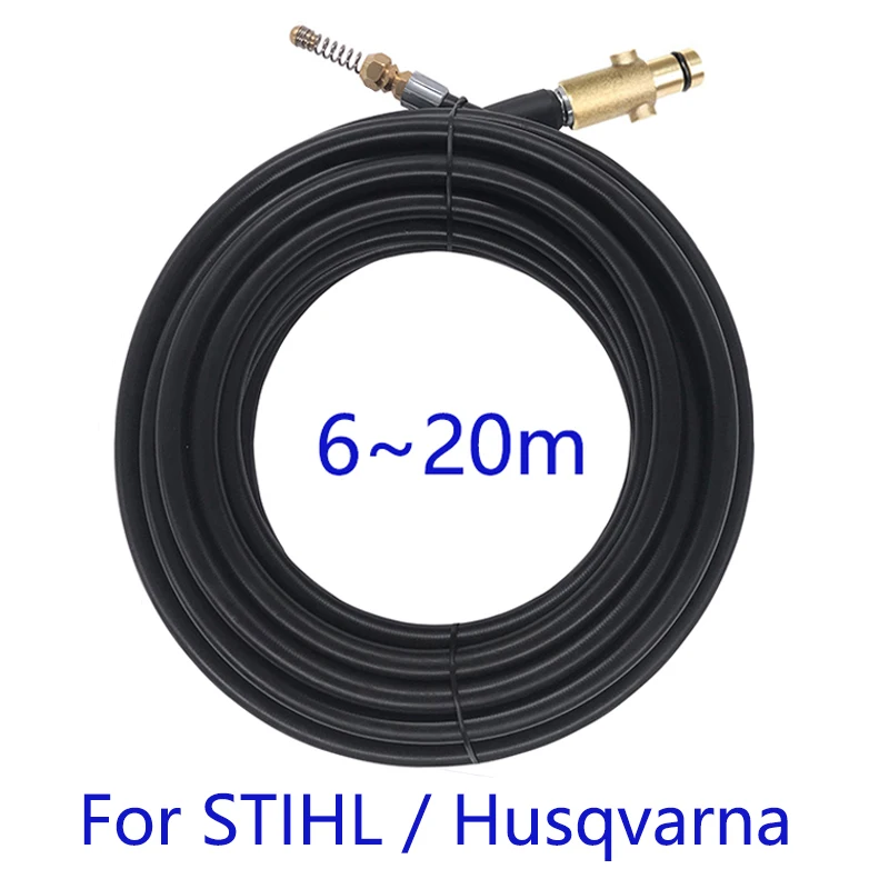 

Pressure Washer Car Washer Sewage pipeline cleaning hose Drain Water Pipe Cleaner Sewer Jetting Hose Kit for STIHL Husqvarna