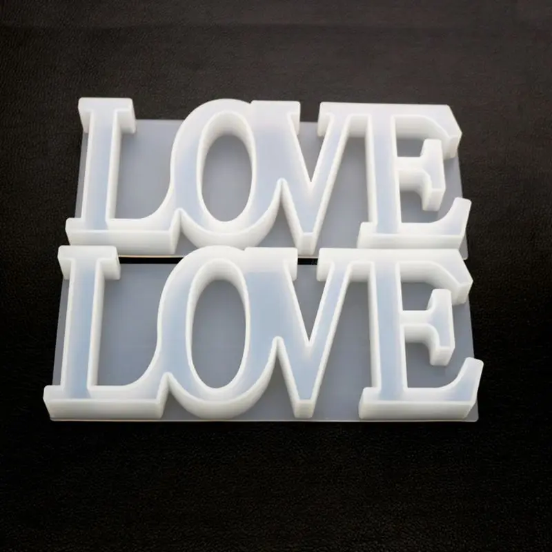 Ручной Работы Подвеска для изготовления DIY Кристалл эпоксидные силиконовые формы любовь форма в виде сердца высокой формы для зеркал