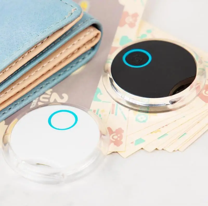Anti-lost Keychain Key Finder Device Mobile Phone Lost Alarm Bi-Directional Finder Artifact Smart Tag GPS Tracker