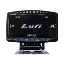 LUFI OBD II HUD wyświetlacz Head Up OBD2 cyfrowy komputer samochodowy Auto prędkościomierz elektroniczny Monitor diagnostyczny metromierz