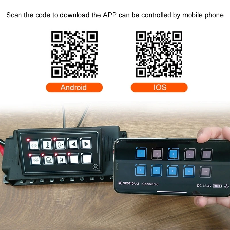 Other Parts & Accessories - RV Switch Panel Bluetooth Mobile APP ...