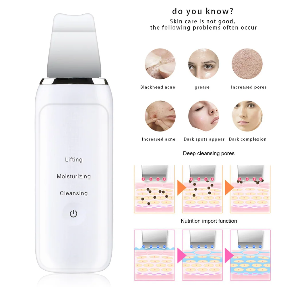 

Black Head Cleaner Effective ABS Clear Clean Blackhead Removal Equipment Remove Fashion White Acne Face Beauty Apparatus
