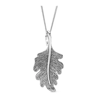 

Original 925 Sterling Silver Oak Leaf Europe chains Link Pendant Necklace Fashion For Women Bead Charm Holiday Gifts Jewelry