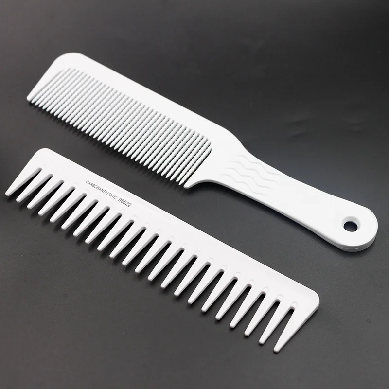 Professional Barber Men's Oil Comb Set Head Non-slip Handle ABS Material Durable Wavy Fine Tooth Style | Красота и здоровье