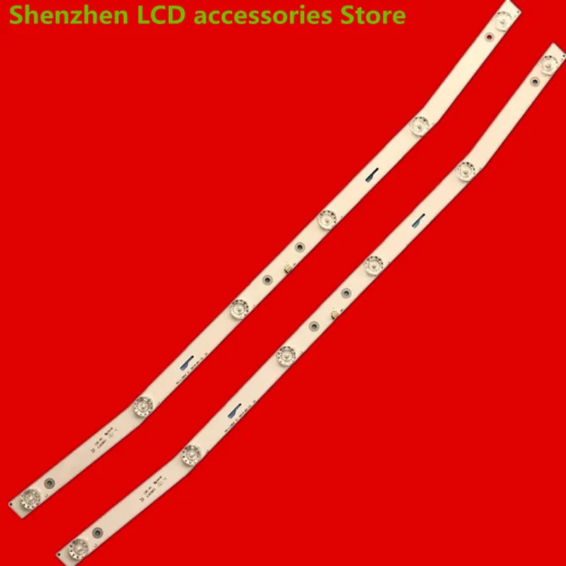 

6LED 32-дюймовая фотовспышка, фотовспышка, модель E365061, 6 светодиодов, изогнутая фотовспышка, 6 в, 595 мм, фотовспышка