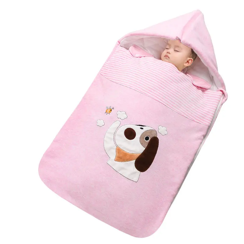 

Winter Cotton Baby Sleeping Bag Envelopes Swaddle Wrap Blanket For Newborns Sleep Sack Baby Bedding Warm Sleeping Bag 0-8 Months