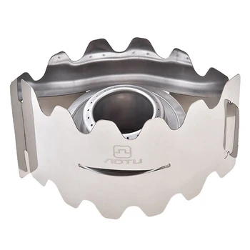 

Portable Mini Alcohol Stove Stand Outdoor Camping Spirit Burner Stove Holder Liquid Solid Alcohol Stove