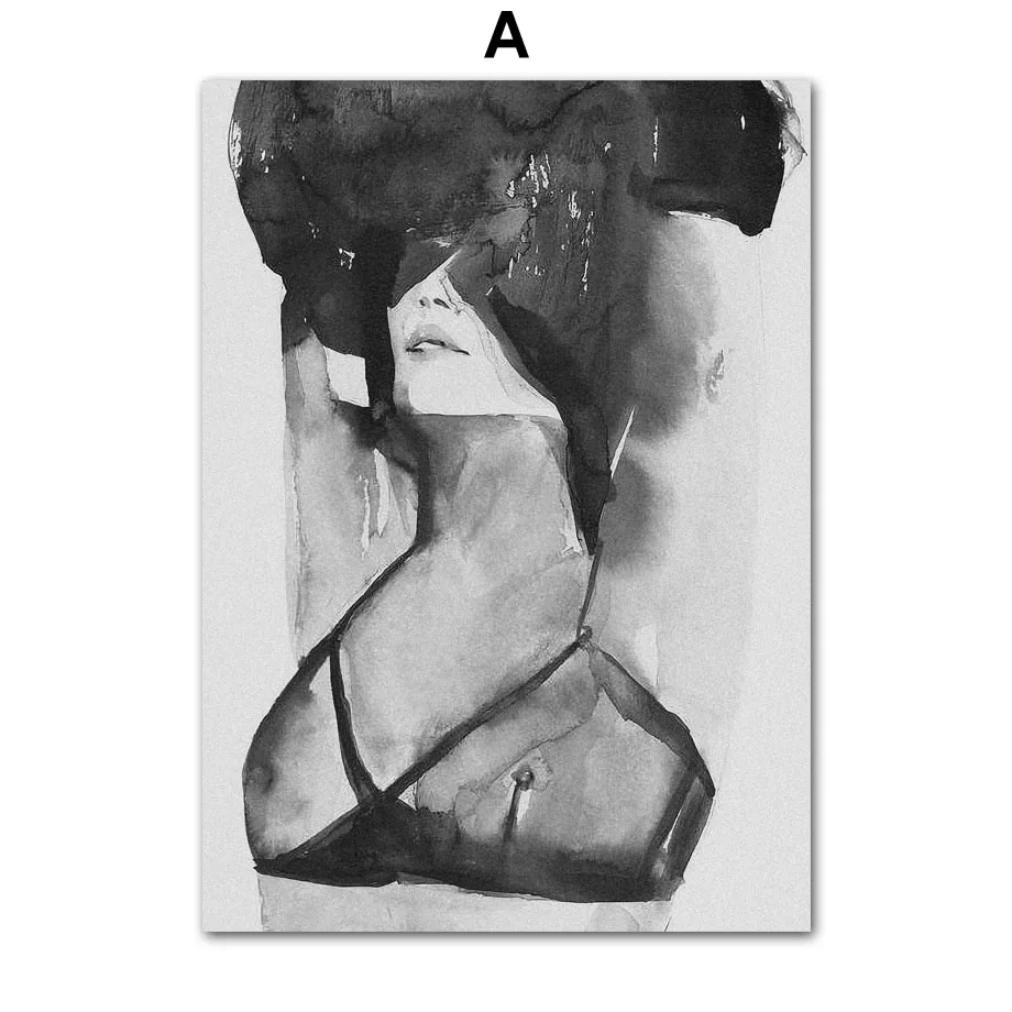 Abstract-Fashion-Sexy-Girl-Body-Nordic-Posters-And-Prints-Wall-Art-Canvas-Painting-Modern-Wall-Pictures (3)