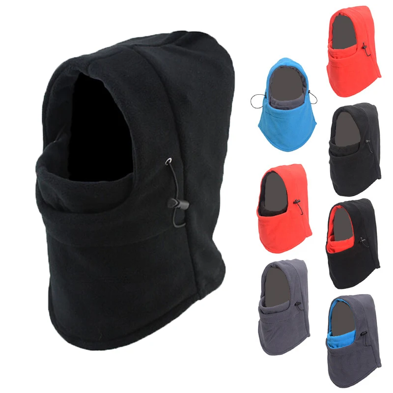 

Winter Thermal Fleece cycling mask Windproof snowboard ski bandana Sport bike bicycle balaclava full face neck warmer scarf cap