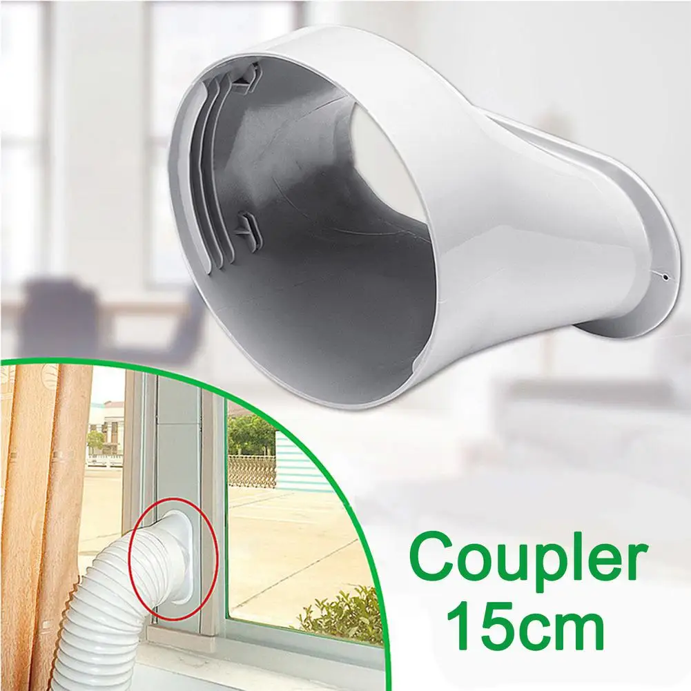 Window Vent Kit Seal AC Adjustable For Portable Air Conditioner Plate with 15cm Tube Adapter Exhaust Hose & Ducting Parts window vent kit