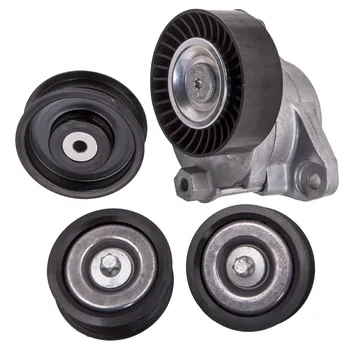 

4pcs Drive Belt Tensioner Pulley Idler Pulley for Mercedes C300 C350 E350 ML350 SLK300 2722021019
