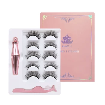 

New Listing eyelashes magnetic lashes full strip lashes Inventory magnetic liquid eyeliner false eyelashes