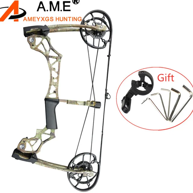 US $287.52 60lbs Archery Compound Fishing Dual Catapult Steel Ball Bowfishing Adjustable Hunting