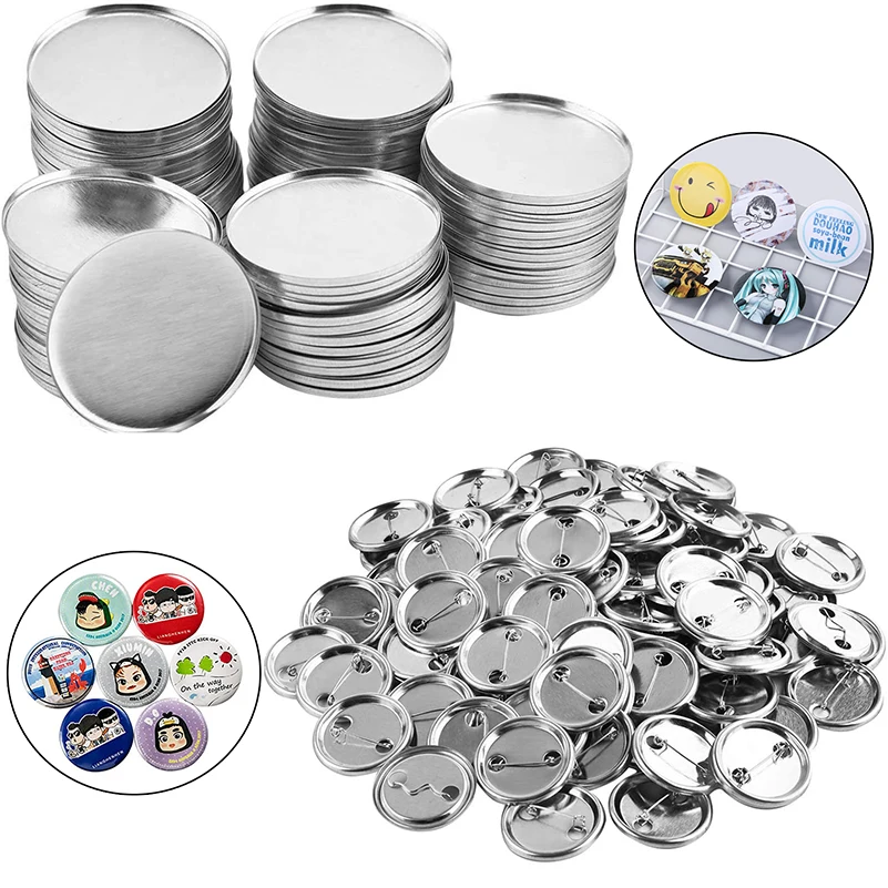 VEVOR 25/32/58/75mm Button Badge Parts Supplies for Button Maker