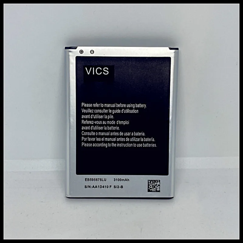 

Original VICS EB595675LU Note 2 Battery For Samsung Galaxy Note2 Note II N7100 N7105 N7102 T889 L900 N7108D Battery Note 2