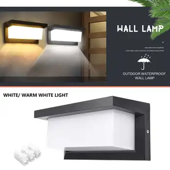 

18W/12W Waterproof Wall lamp Warm White/ White Lamp AC85-265V COB LED Wall Light Aluminum for Stair Hotel Garden Outdoor
