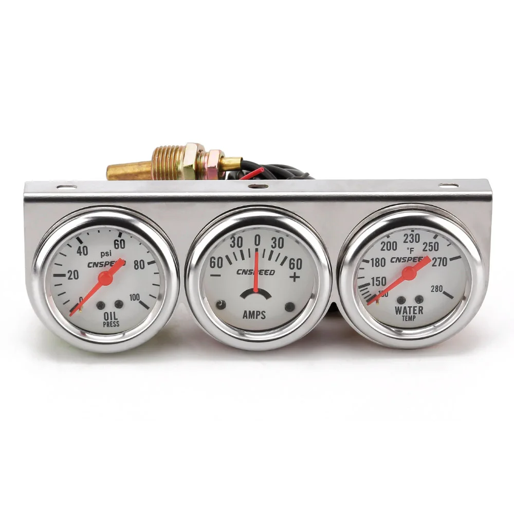 

Modified Car Oil Pressure/Water Temperature/Current Mechanical shin biao Combination Instrument 2-Inch (52 Mm) Flour