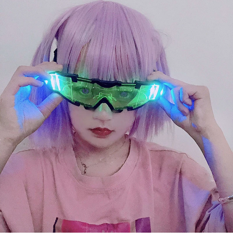 Cosplay&ware Japan Harajuku Anime Glasses Led Super Cool Safety Goggles Cosplay Future Night Vision -Zentai shop online H95237c2e508241ae839fdabb26deb75eU.jpg
