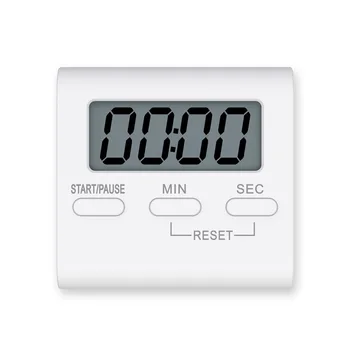 

Mini LCD Digital Kitchen Timer 100 mins Cooking Timer Electric Count-Down Up Clock Alarm Magnetic Reminder Hanging Bell