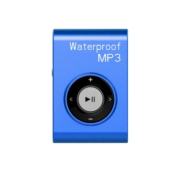 

Mini IPX8 Waterproof Swimming Diving Surfing Clip MP3 8GB Music Player Sports Running Riding HiFi Sereo Walkman with FM Radio He