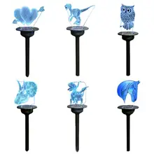 3 LED Solar-Powered Waterproof IP65 Lawn Lamp for Outdoor Yard Garden Lighting Decoration