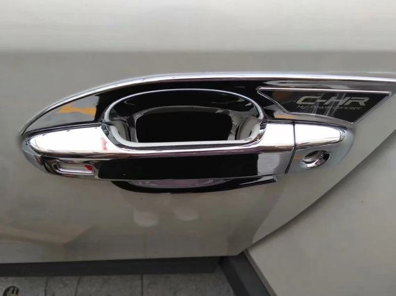 Для Toyota C-HR CHR(AX10) автомобильные аксессуары ABS хромированная крышка бокового зеркала двери Накладка заднего вида крышка Накладка Молдинг