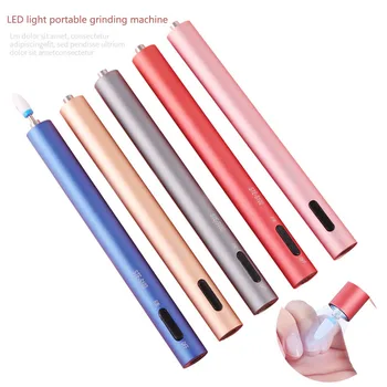 

Electric Nail Art Drill Pen Handle File Polish Grind Machine Handpiece Manicure Pedicure Tools Nail Art Accessories