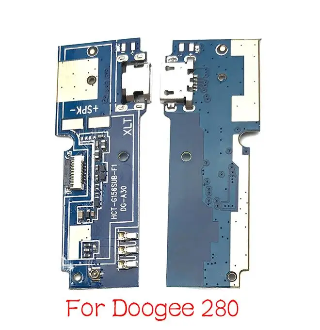 USB порт зарядки разъем док-станции Плата для зарядки гибкий кабель для Doogee DG280 F5 S60 X10 X20 X30 X60L Y8 F7 Pro Mix 2 - Цвет: DG280