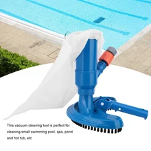

Multifunction Swimming Pool Cleaner Tools Durable Mini SPA Hot Spring Jet Vacuum Brush Fountain Pond Floating Objects Cleaning
