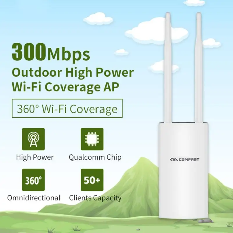 Лидер продаж 300 Мбит/с 2 4 ГГц Wi-Fi ретранслятор усилитель широкоугольный