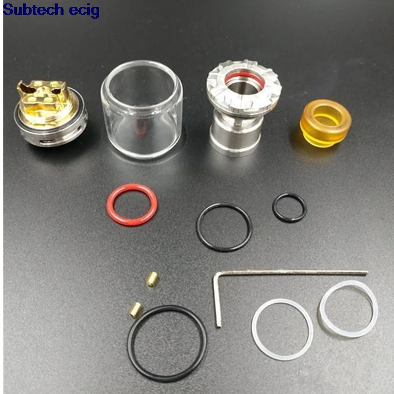 Атомайзер Relod RTA электронная сигарета 304SS материал лампы стеклянный резервуар