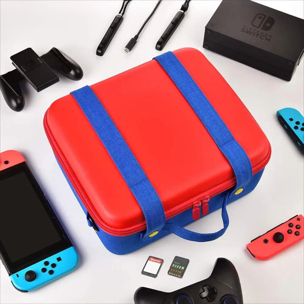Чехол для путешествий совместимый с системой Nintendo Switch симпатичный и роскошный