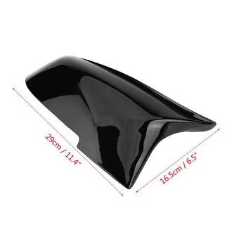 

Cap Rearview Mirror Cover Glossy For BMW F20 F21 F22 F30 F32 F36 X1 28x14.5cmLeft+Right Car