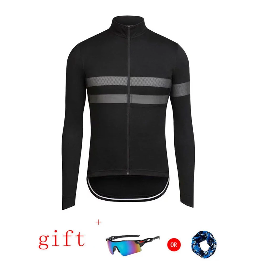 Cena Pro Team wysokiej jakości jazda na rowerze koszulka jersey zimowa z długim rękawem i długim rękawem wyścigi jazda na rowerze odzież sportowe na świeżym powietrzu klasyczny krawat