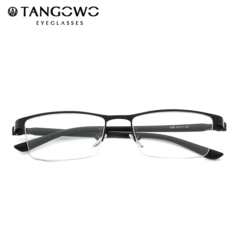 

TANGOWO Mens Spectacles Frame Eyeglasses Optical Eyewear Frame Metal Prescription Glasses Eye Frames Men Optical Glasses