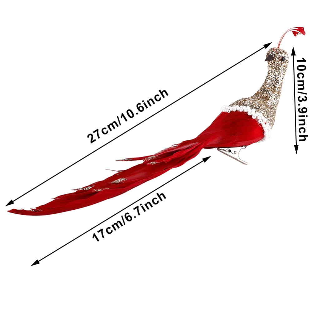 Imitation Peacock Model Cute Realistic Foam Feathers Bird Mini Decorative Craft Birds Home Garden Decorations Photography Props