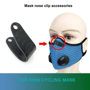 

Face Mask Nose Clip Riding Bicycle Motorcycle Accessories Cycling Mask Adjustable Cord Nose Bridge Clips DIY Face Mask