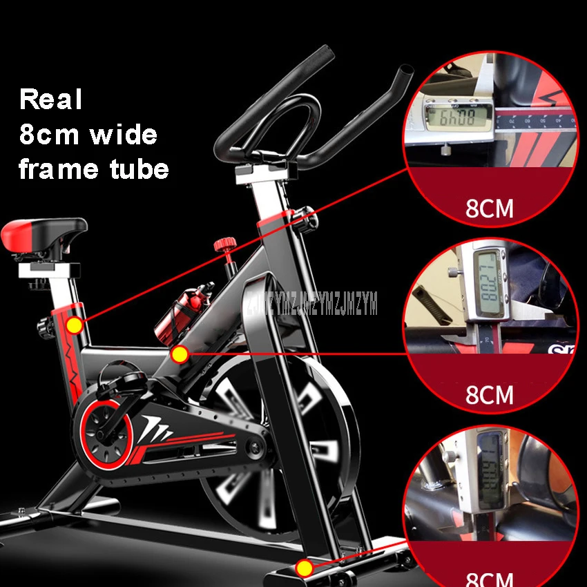 Household Indoor Bicycle For Home Fitness Exercise Cycling Bike Trainer Sport Equipment Pedal Bicycle Steel Frame Max Load 150kg