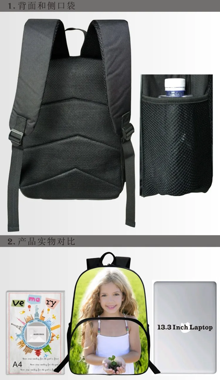 

Xuan meng Korean-style Fashion Skull School Bag 1-5 Grade Students Backpack Cartoon Cool Children