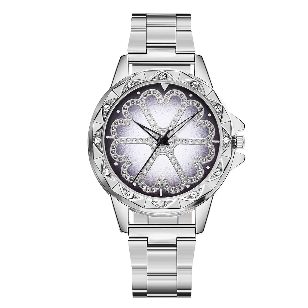 Reloj mujer Модные Классические кварцевые часы женские наручные часы из нержавеющей стали женские деловые часы женские