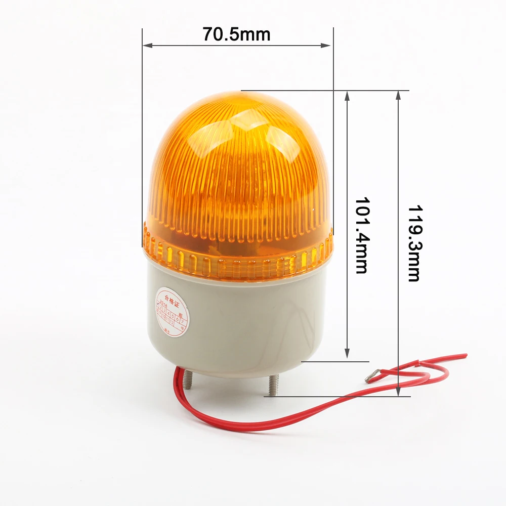 DC 12V 24V AC 110V 220V светодиодный 2071 красный желтый и зеленый цвета синий