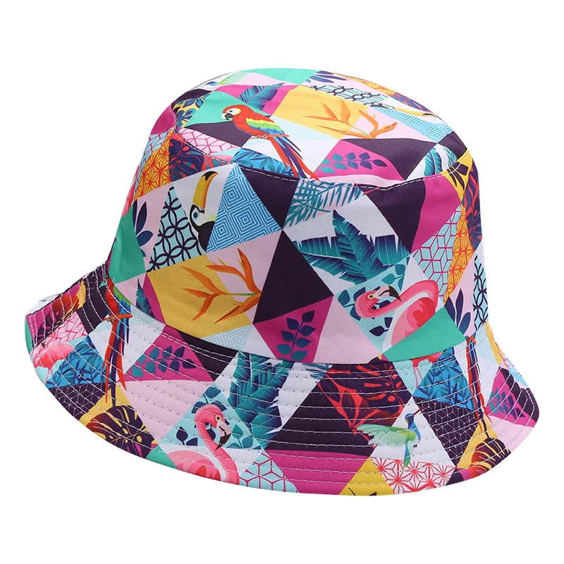 Panama Bucket Hat Men Women Summer 