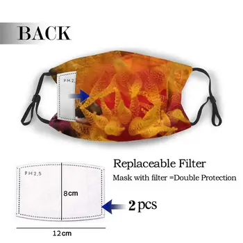 

protective mask with filter Marine Plants anti dust PM2.5 reuse adult teen child girl