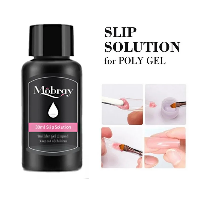 

30ml Anti-stick Poly Gel Slip Gel Silp Solution Gel It’s basically 90% isopropyl alcohol acetone