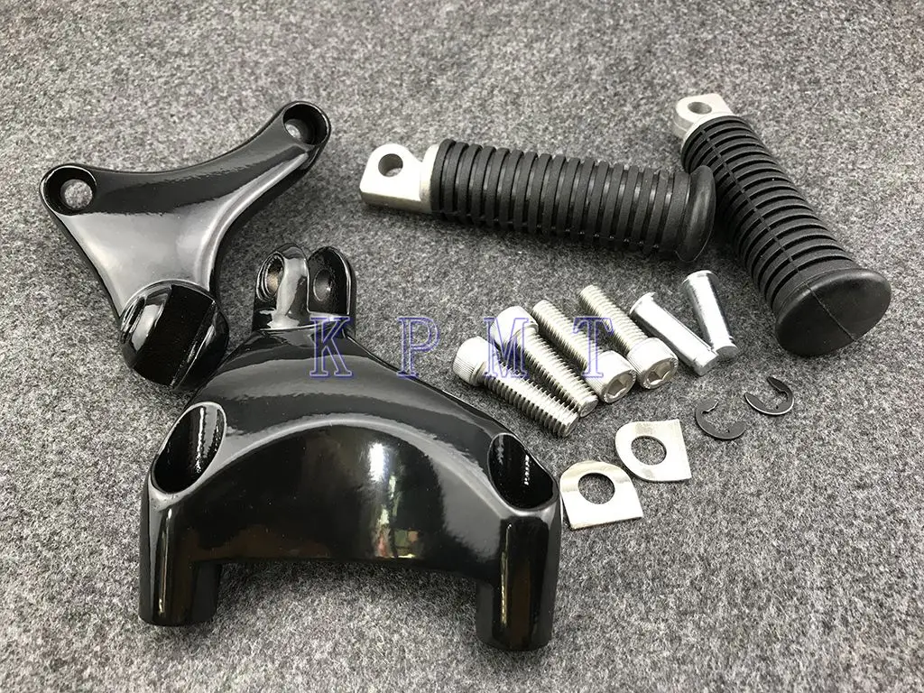 Мотоцикл задний Подножка для пассажира подножек крепление для Harley Sportster XL 883 1200X48 2004-2013 2008 2009 2010 2011 2012 2013