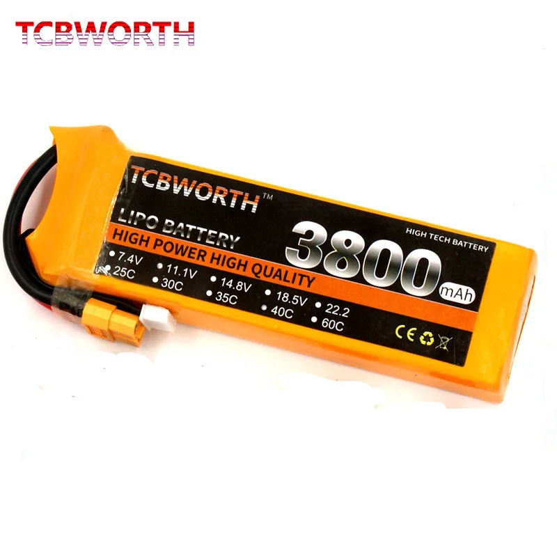 

RC LiPo Battery 2S 7.4V 1500 2200 3800mAh 30C 40C 60C For RC Airplane Quadcopter Helicopter Drone Car Boat 2S Batteries